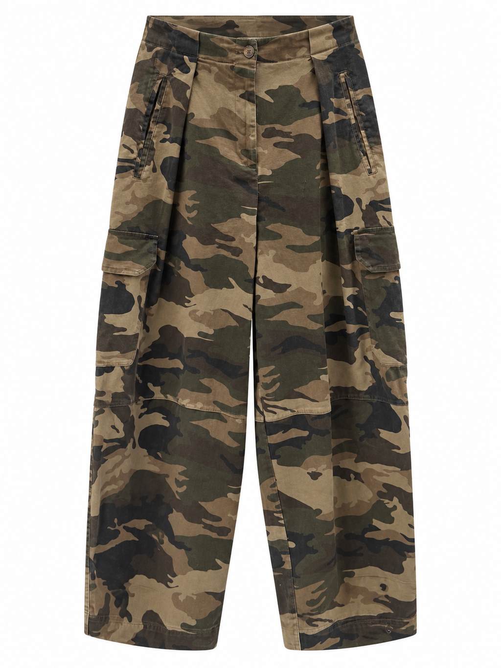 Pantalone cargo camouflage