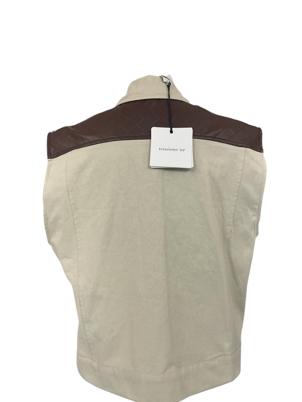 Gilet crema+inserto 38929 tensione in