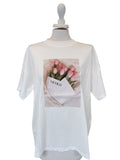 T-shirt vicolo over unica variante taglia unica