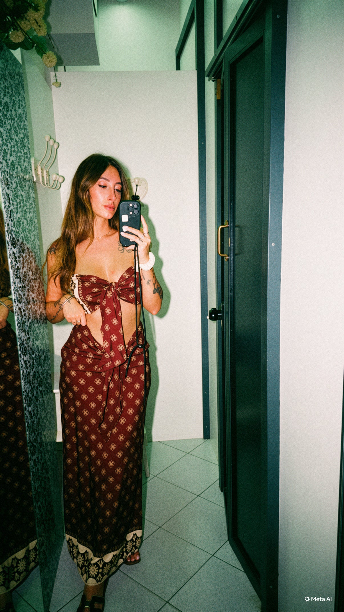 Coordinato top e gonna