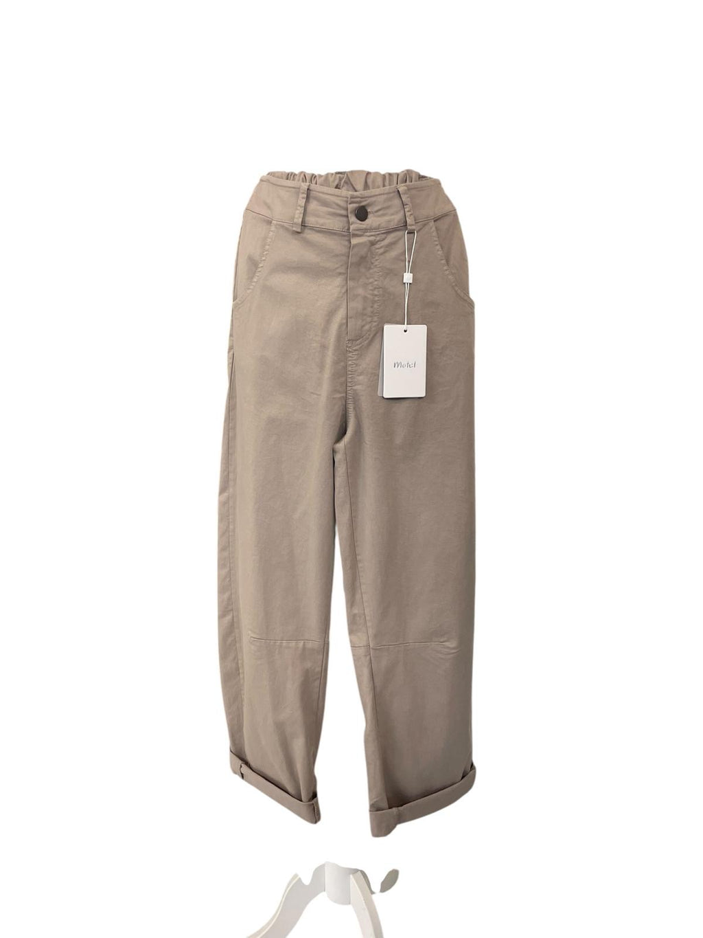 Pantalone ovetto con ripresa