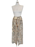 Pantalone palazzo a fantasia