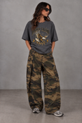 Pantalone cargo camouflage
