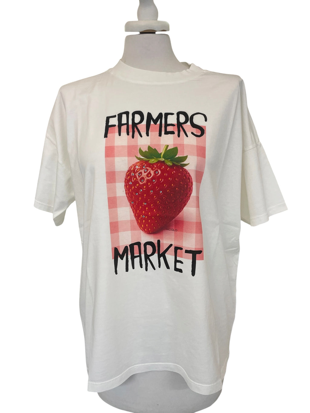 T-shirt over taglia unica vicolo