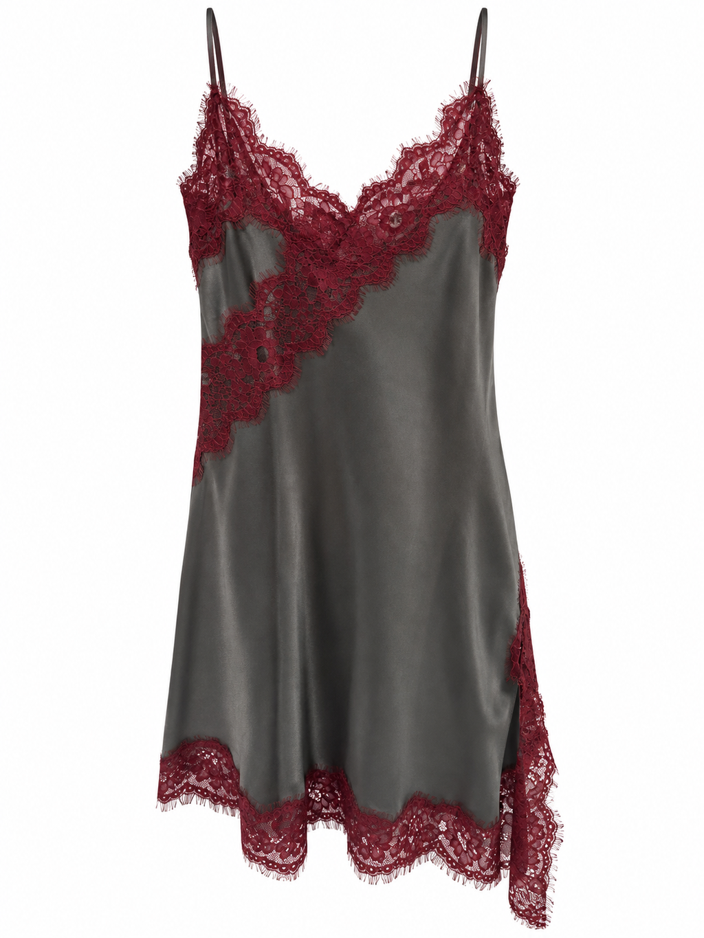 Abito fumo pizzo bordeaux