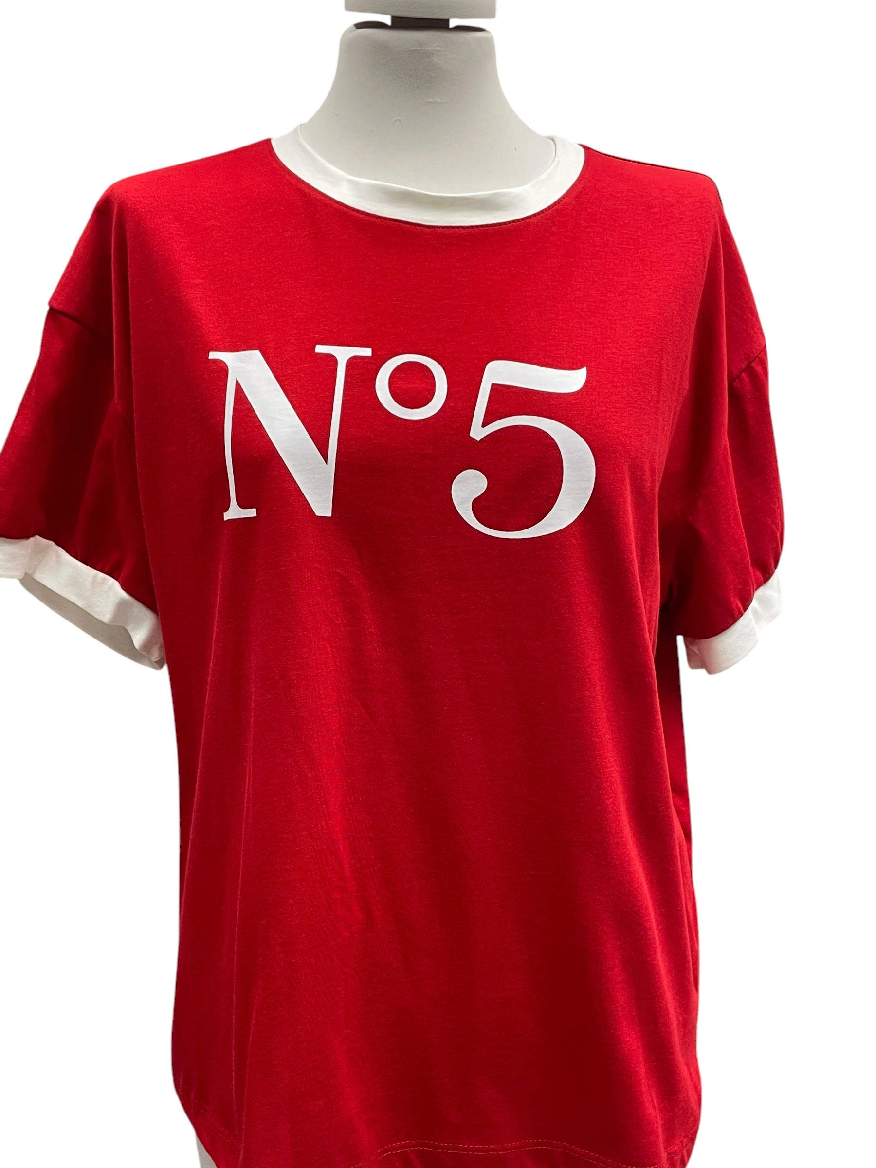 T-shirt 26M4748tensione in taglia unica 3varianti colore