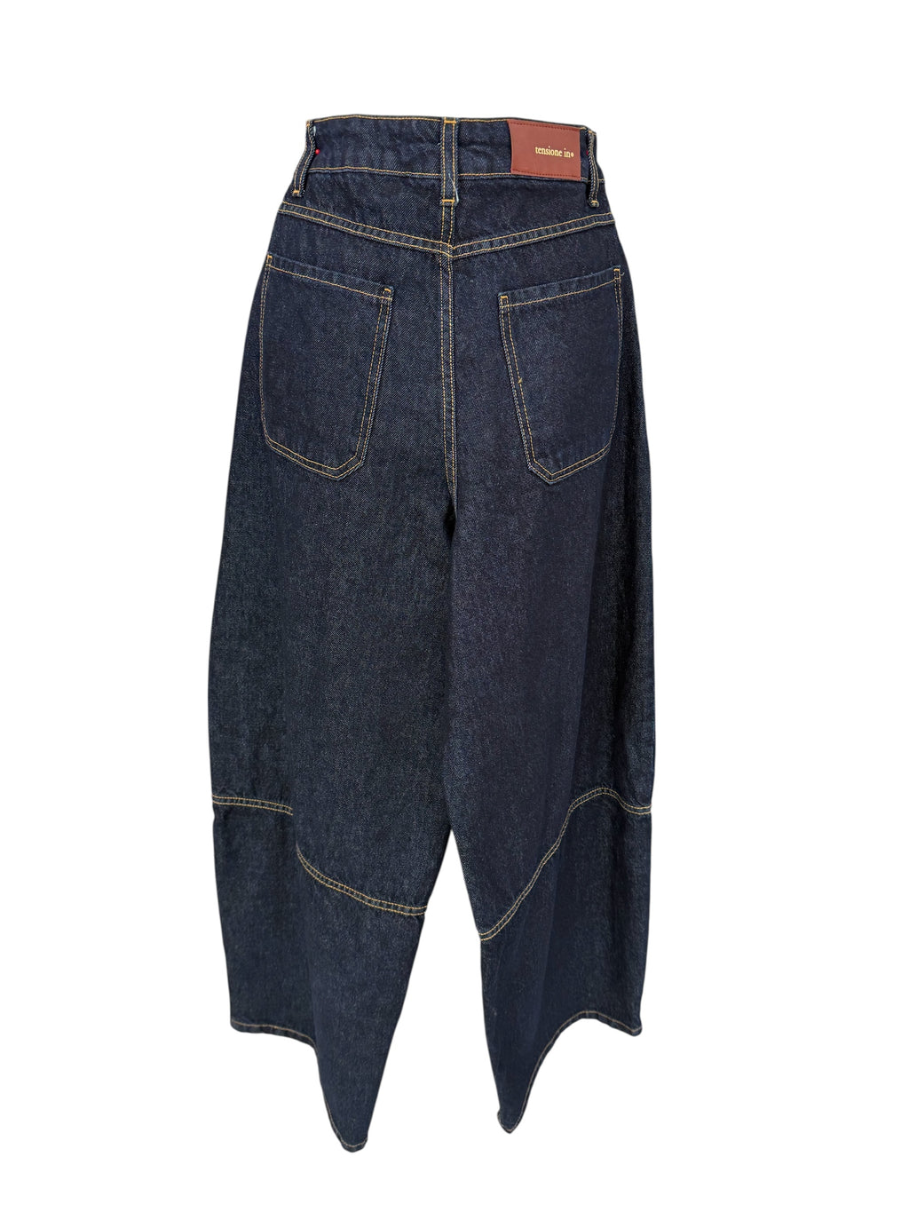 Denim barrel western