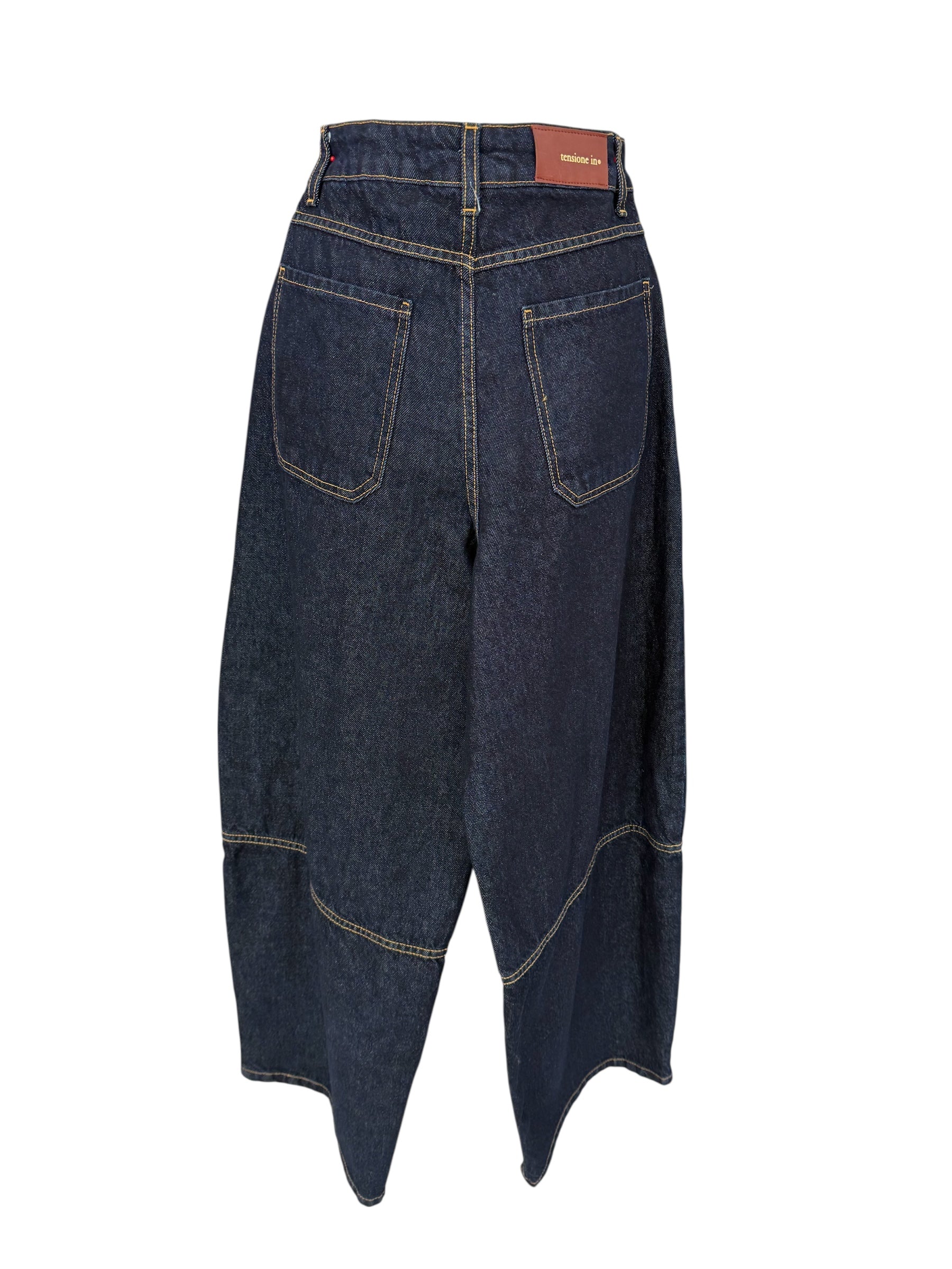 Denim barrel western