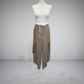 Pantalone casha elastico bianco