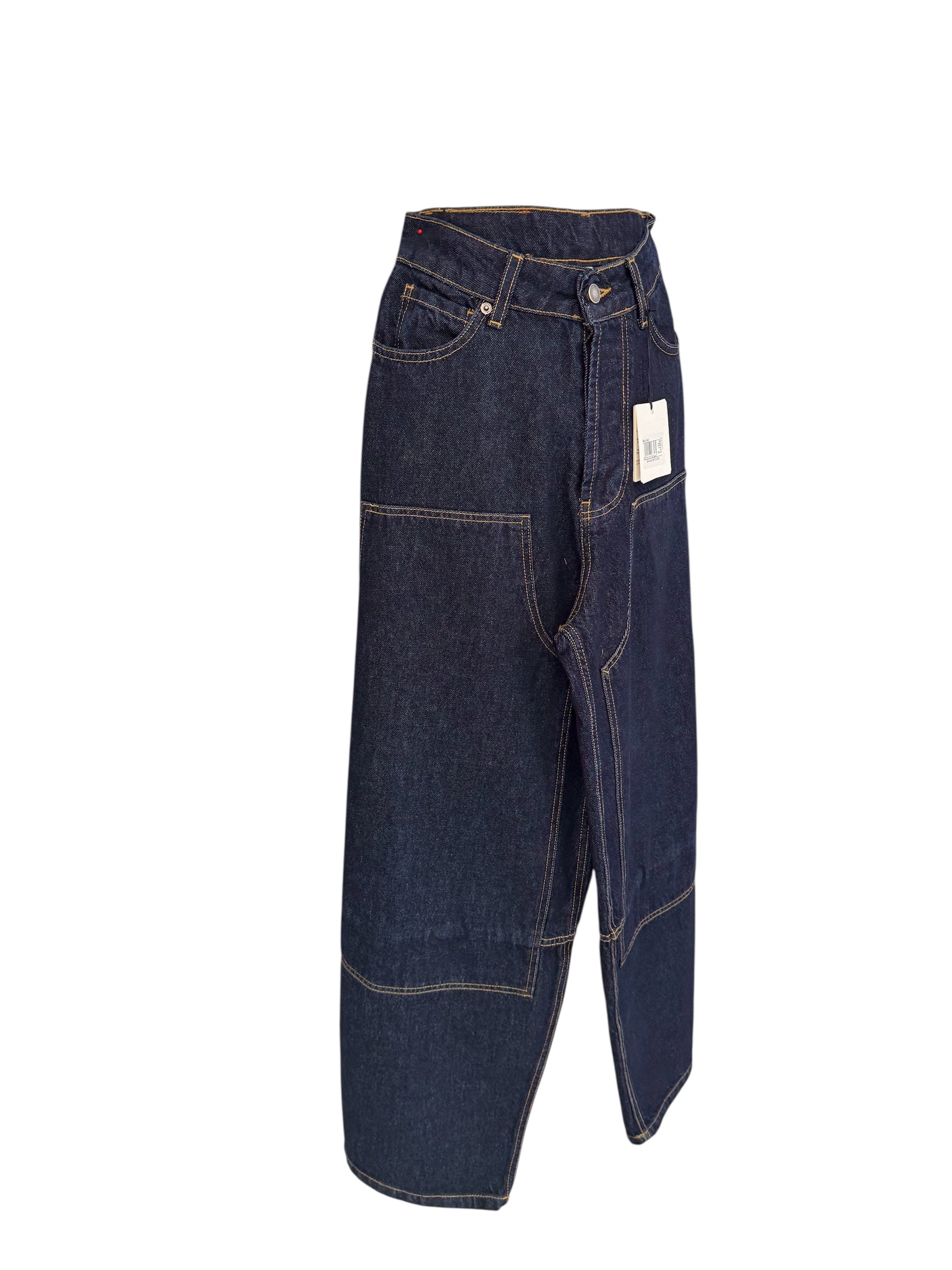 Denim barrel western