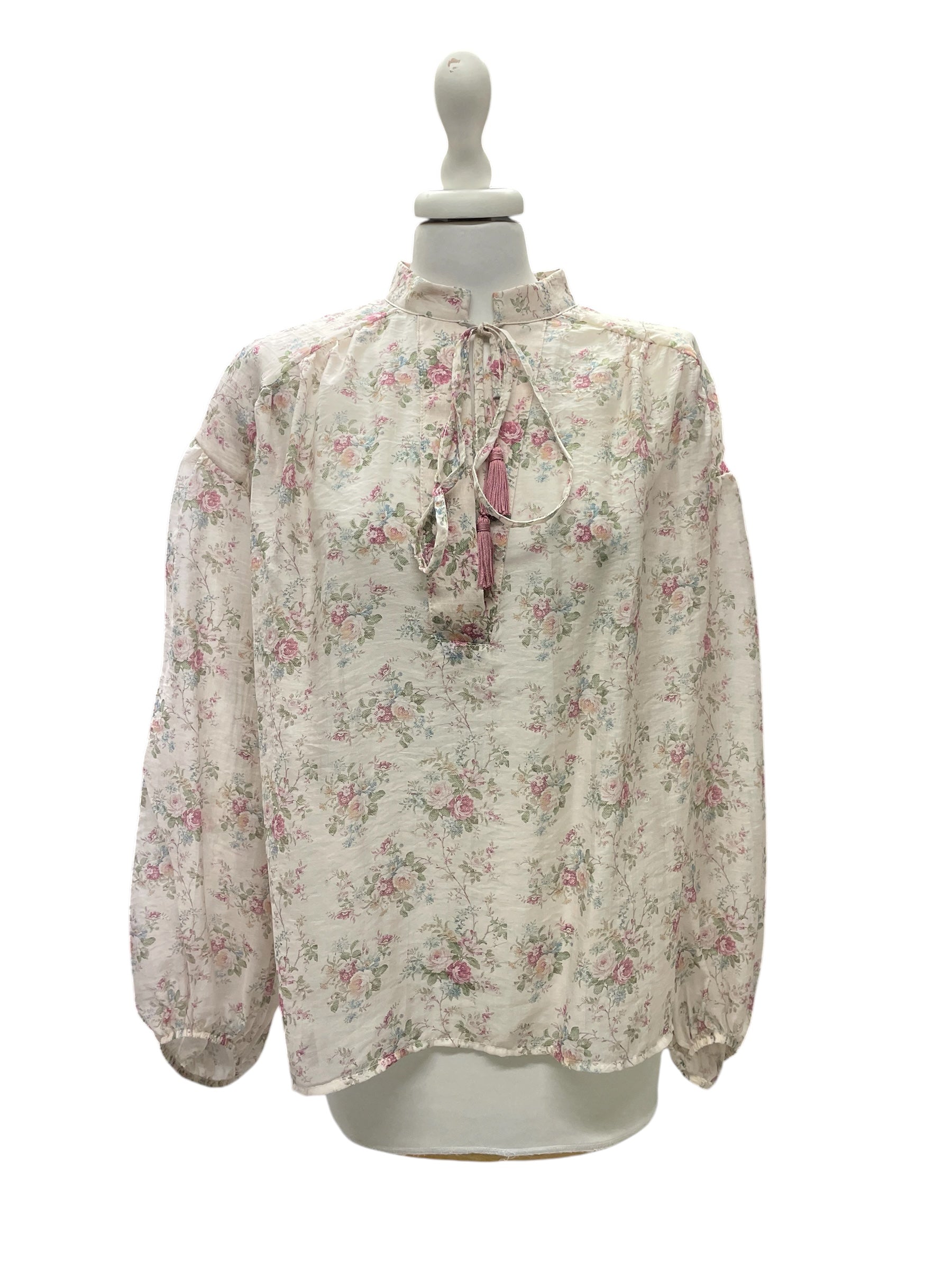 Camicia fantasia provenzale nappine