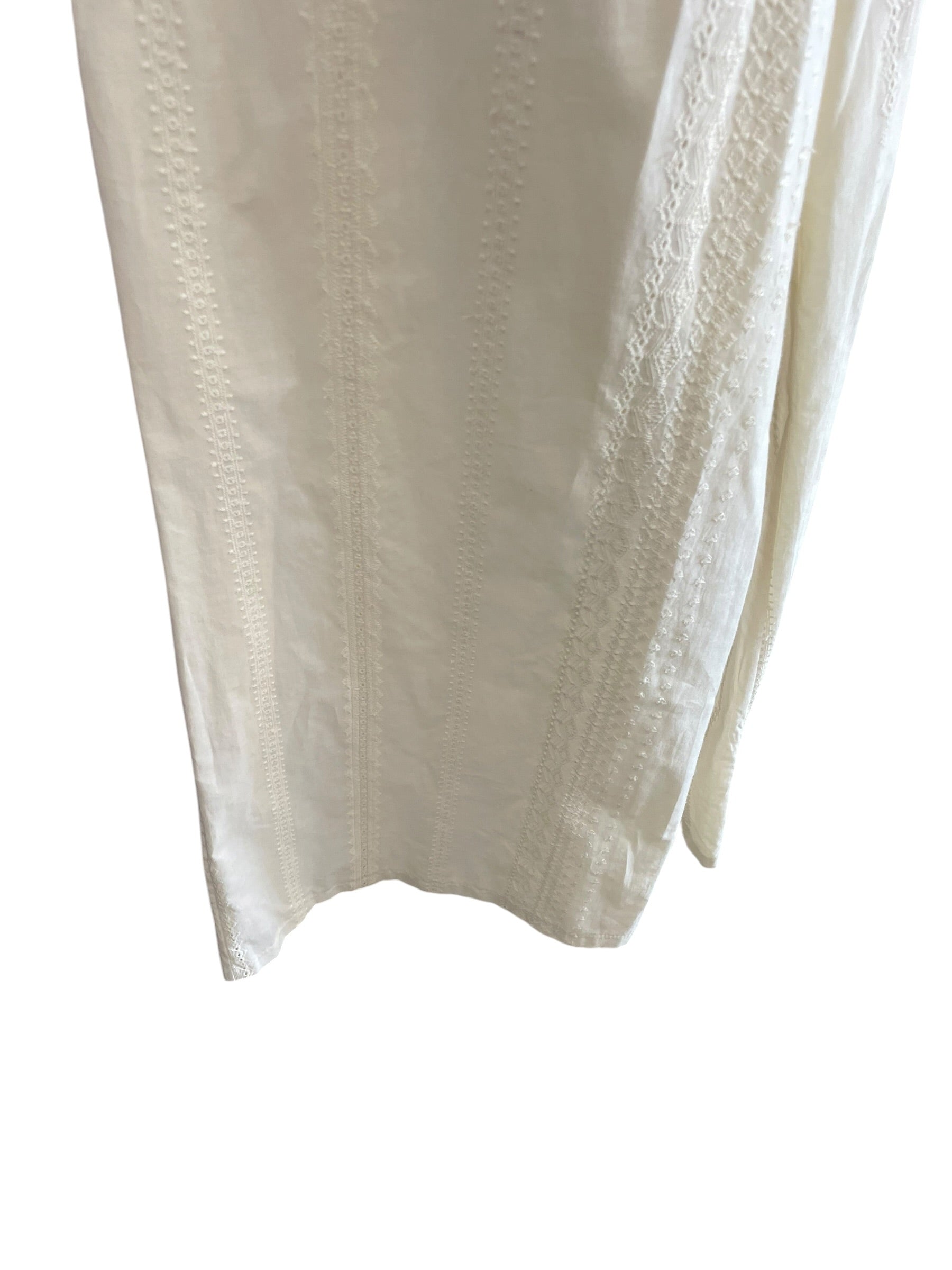 Pantalone palazzo ricamato WZ1641 variante unica
