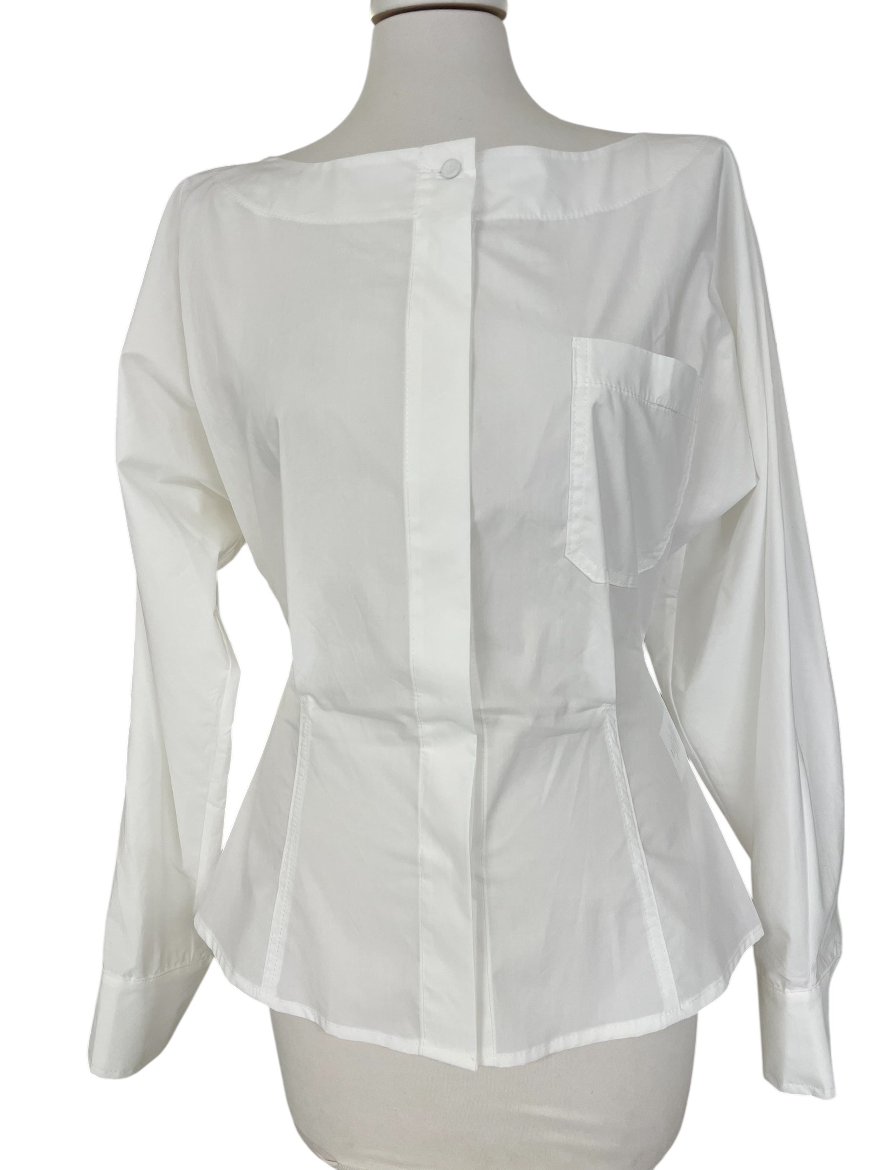 Camicia bianca EU1102 tensione in