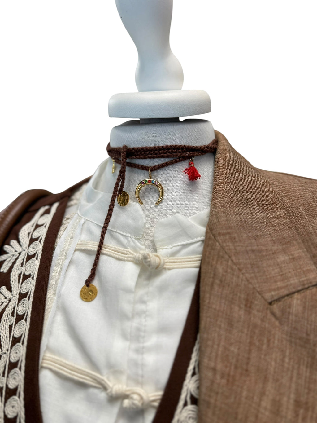 Collana crochet moro