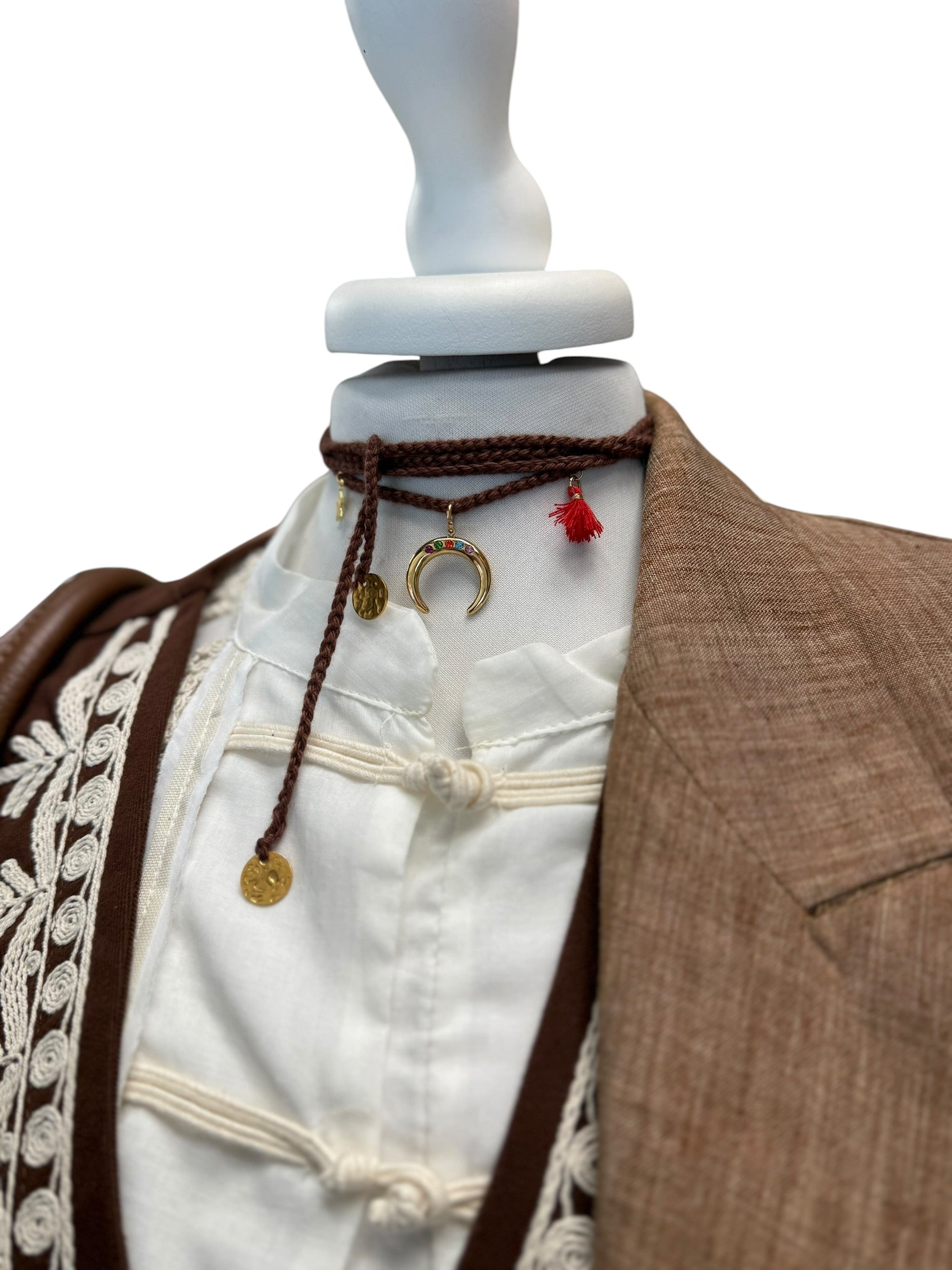 Collana crochet moro
