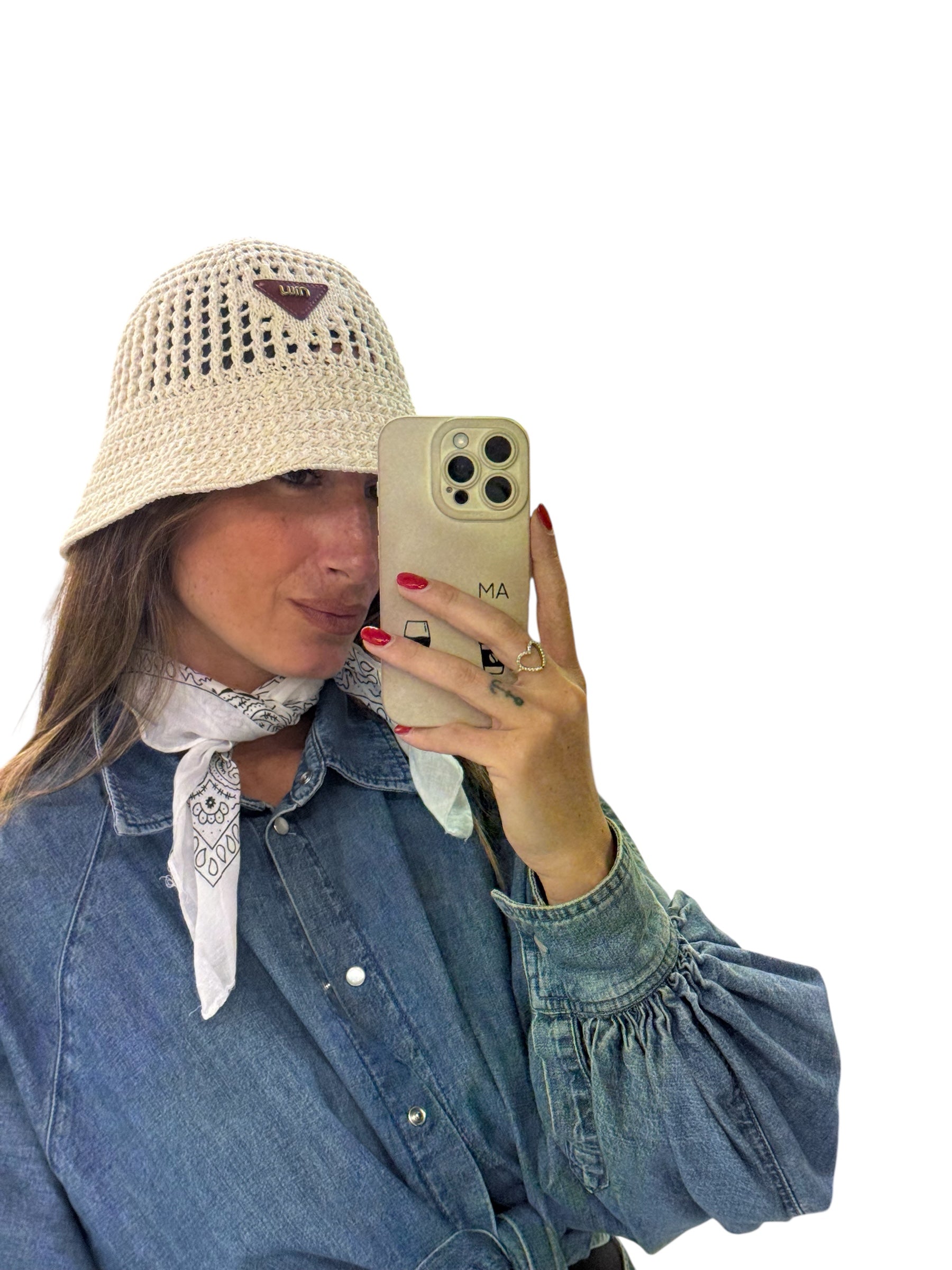Cappello traforato