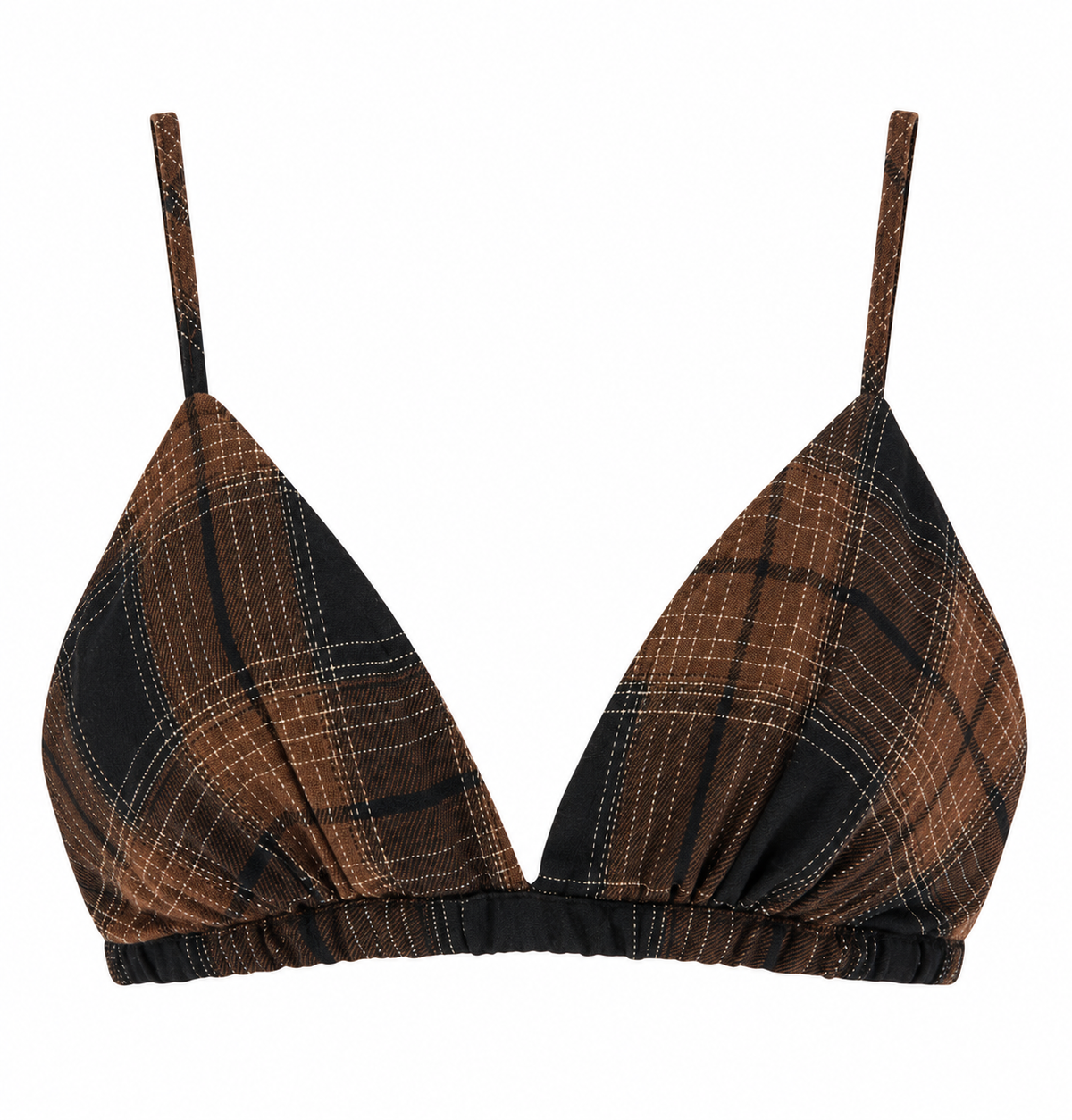 Tweenset top+ camicia check nero/bruciato