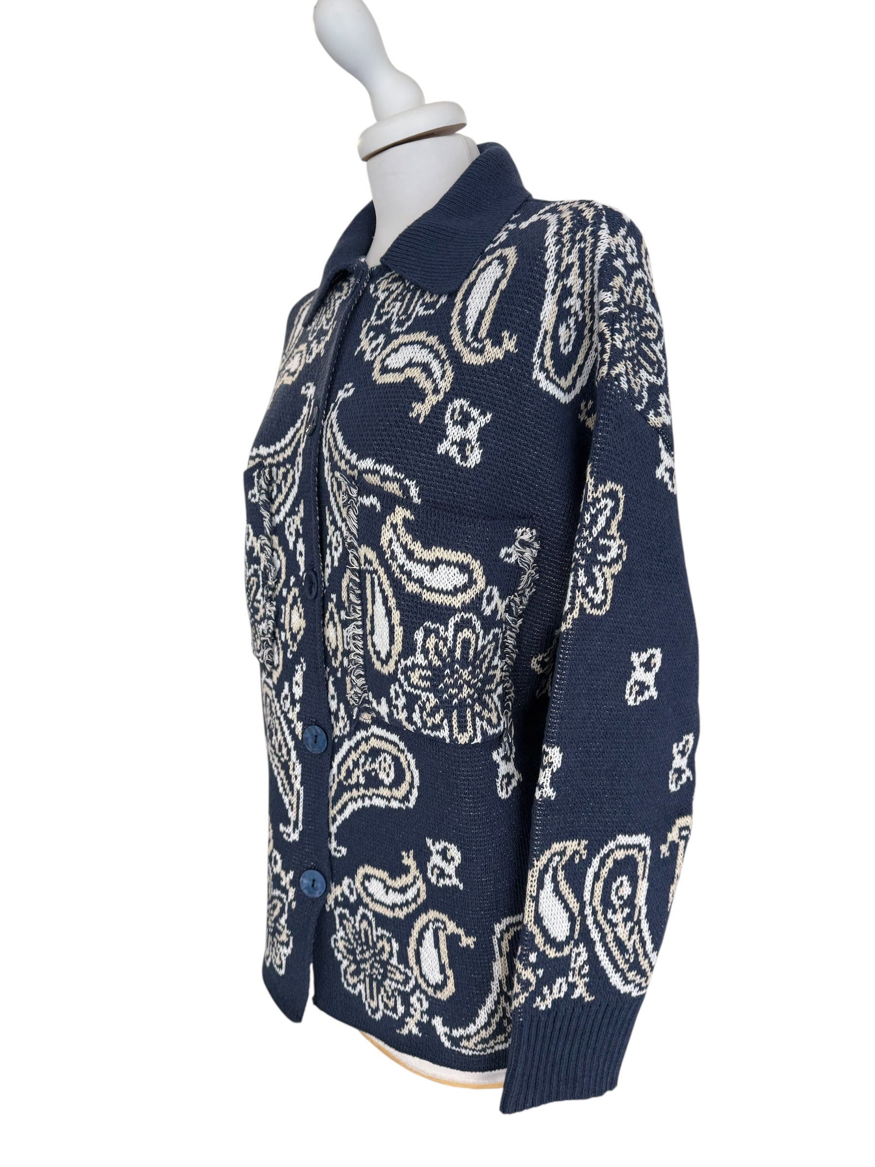 Giacca bandana blue navy