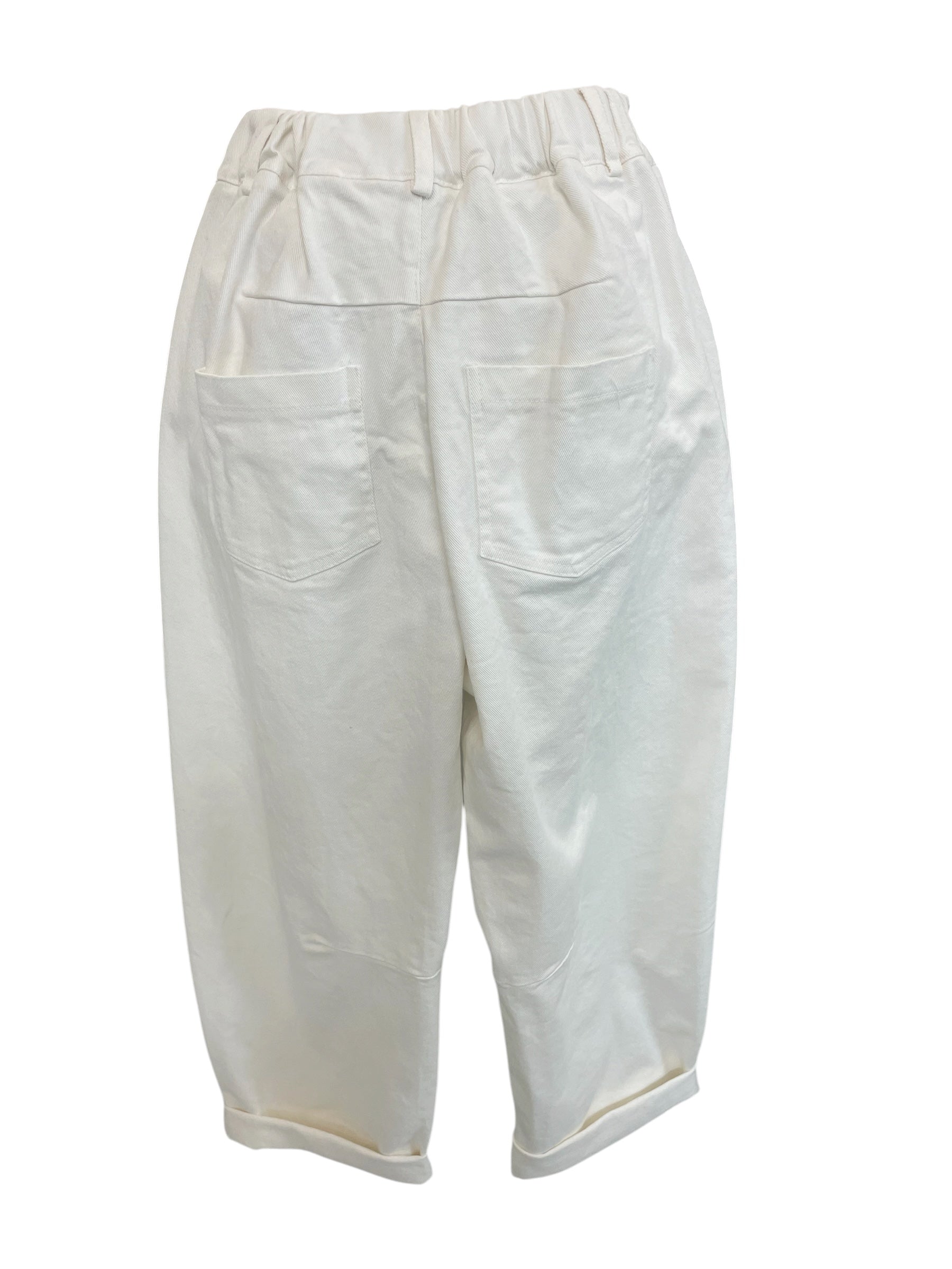 Pantalone ovetto pence ginocchio sbollito PA5137-PE26 tensione in variante unica