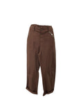 Pantalone ovetto con ripresa