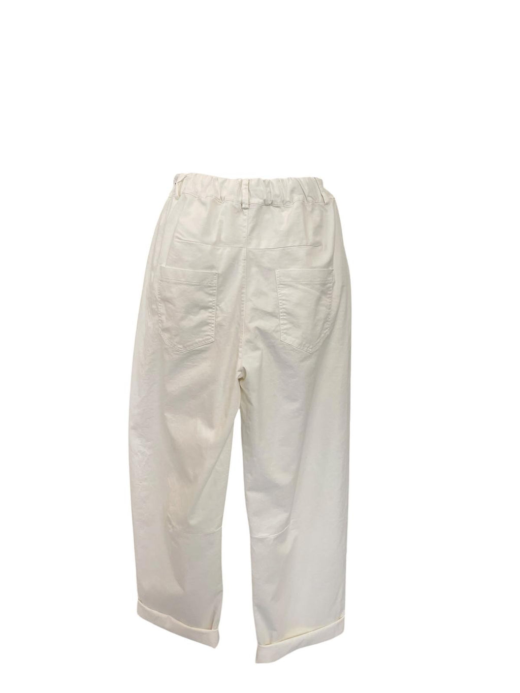 Pantalone ovetto con ripresa