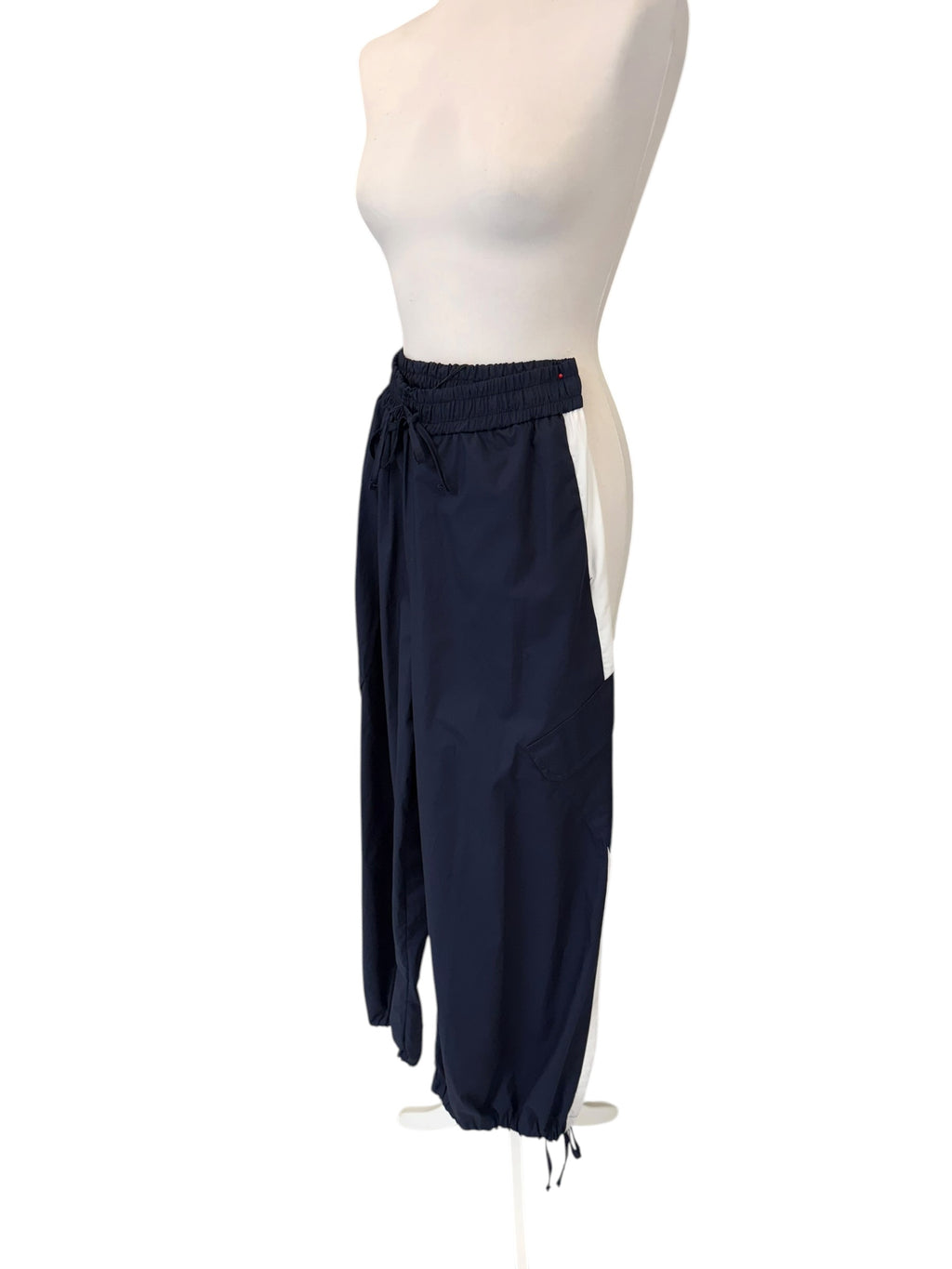 Pantalone cargo bicolore