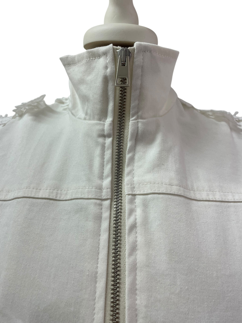 giubboni écru PHILIA loft con intarsi pizzo unica variante colore