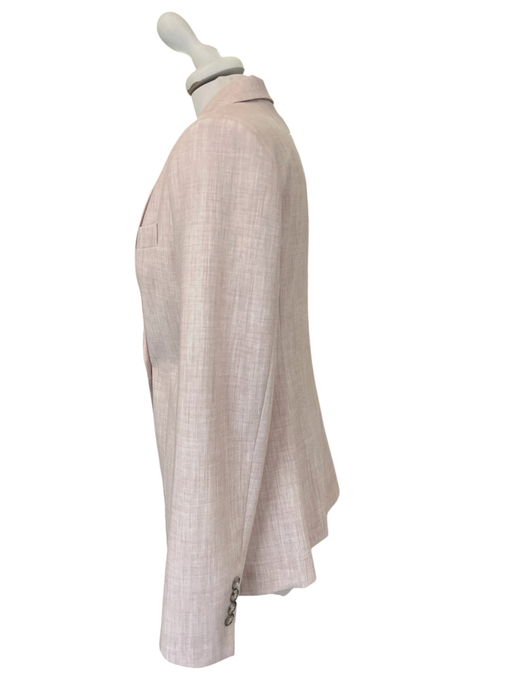 Blazer vicolo rosa mélange unica variante colore