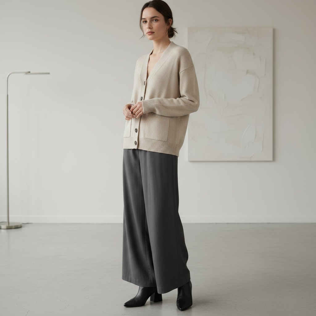Cardigan tasche