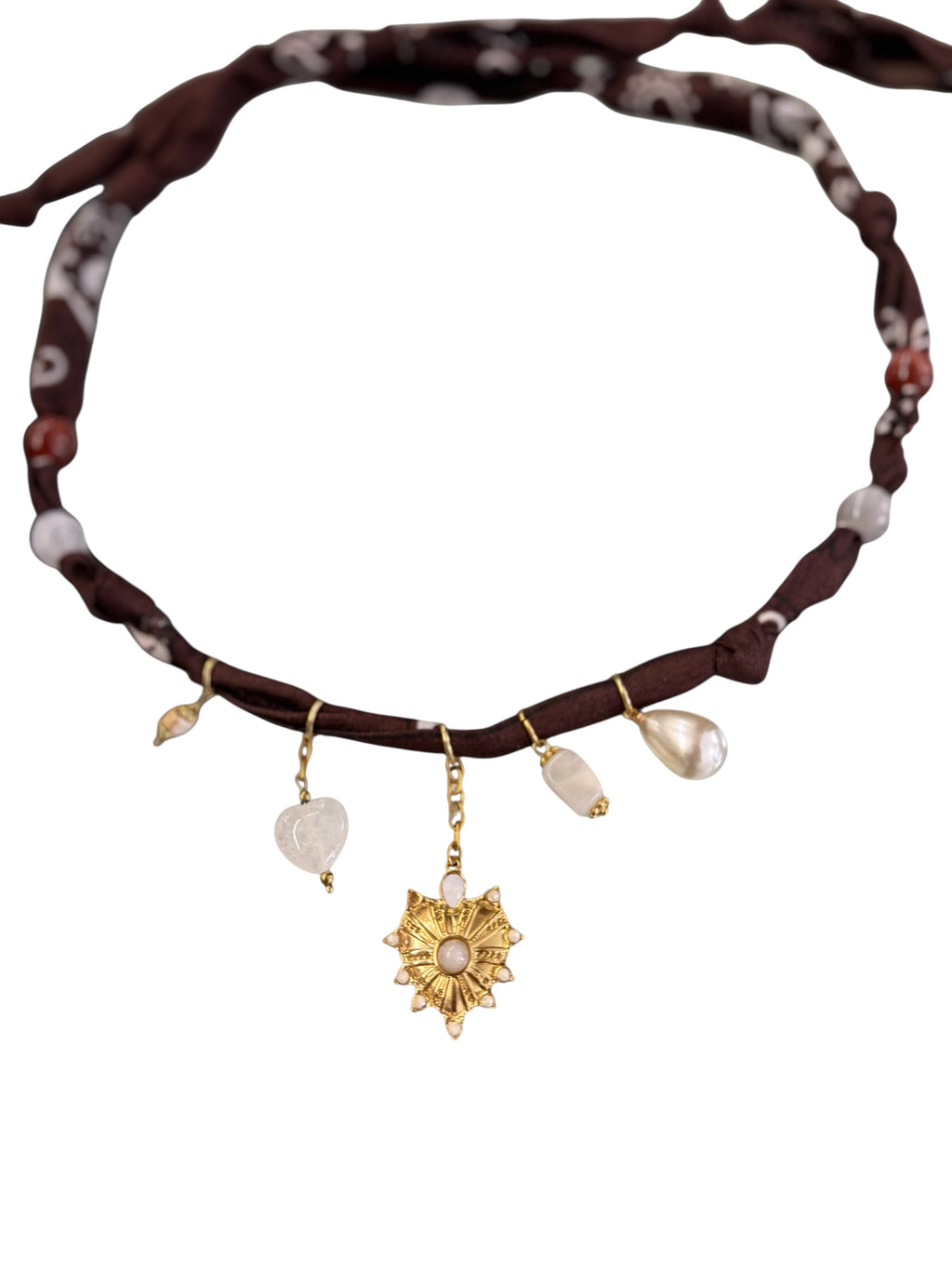NECKLACE BANDANA MORO PENDENTE