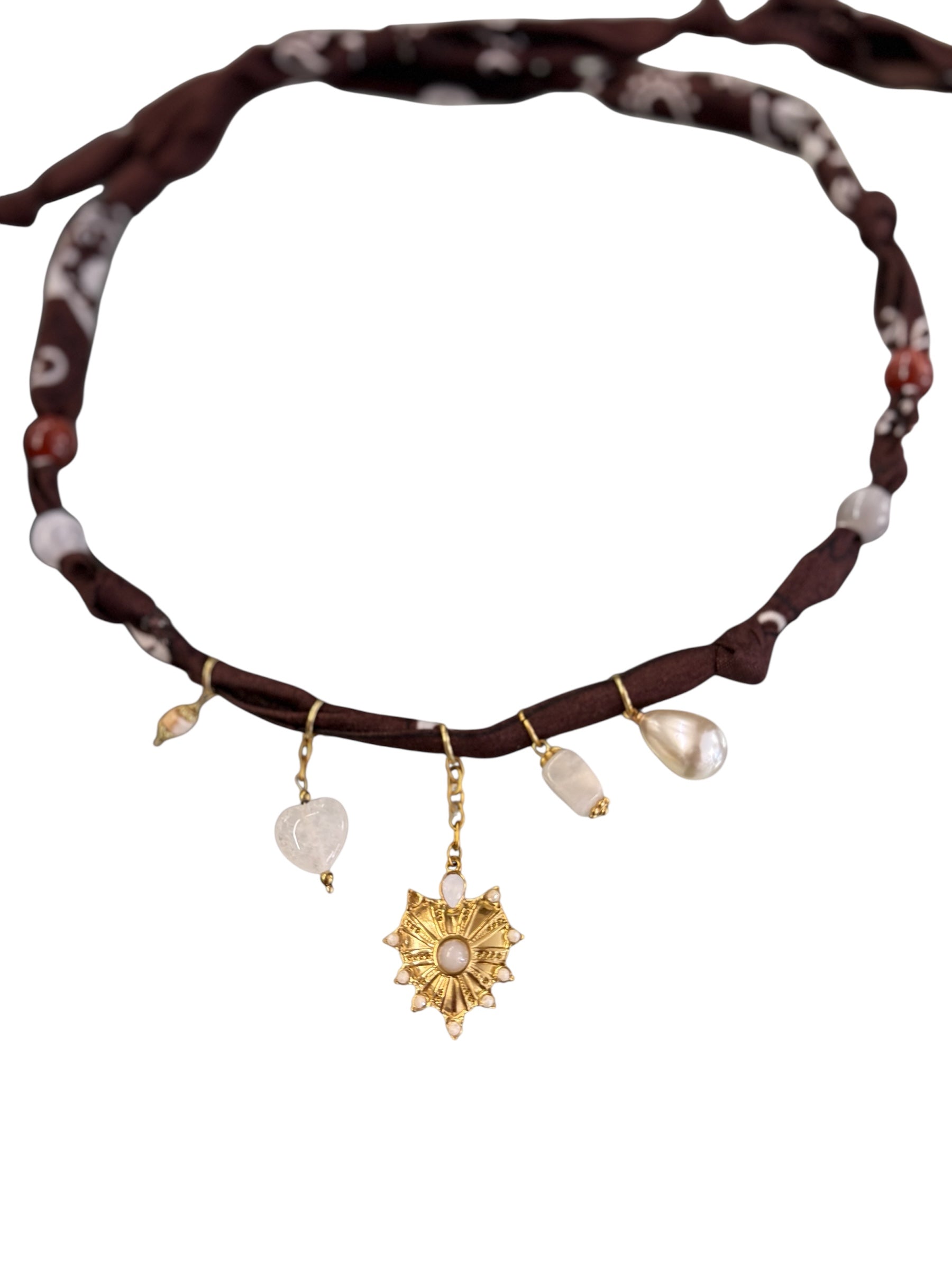 NECKLACE BANDANA MORO PENDENTE