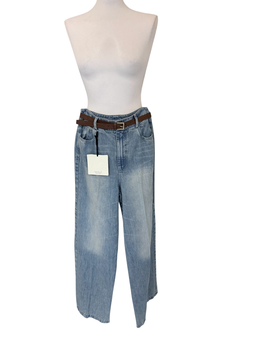 A denim chiaro