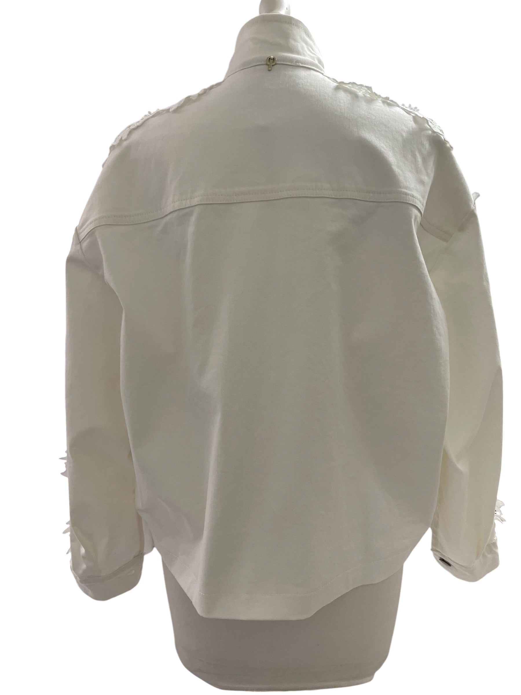 giubboni écru PHILIA loft con intarsi pizzo unica variante colore