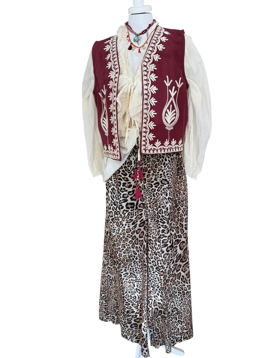 Gilet ricami