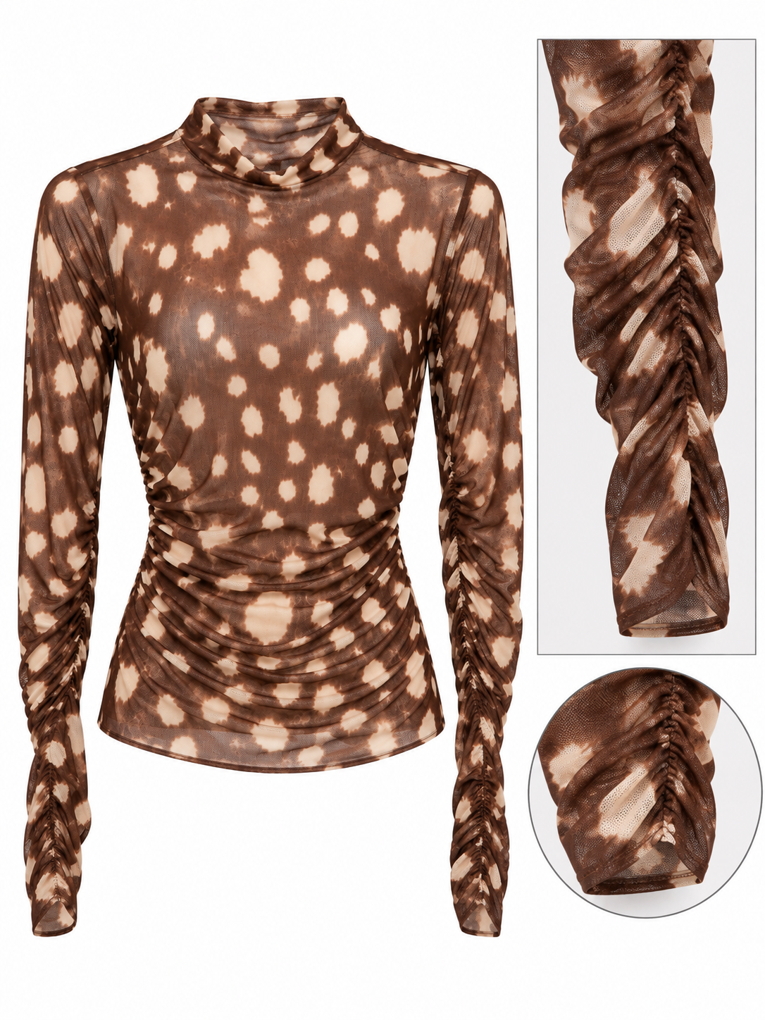 Maglia in tulle bambi
