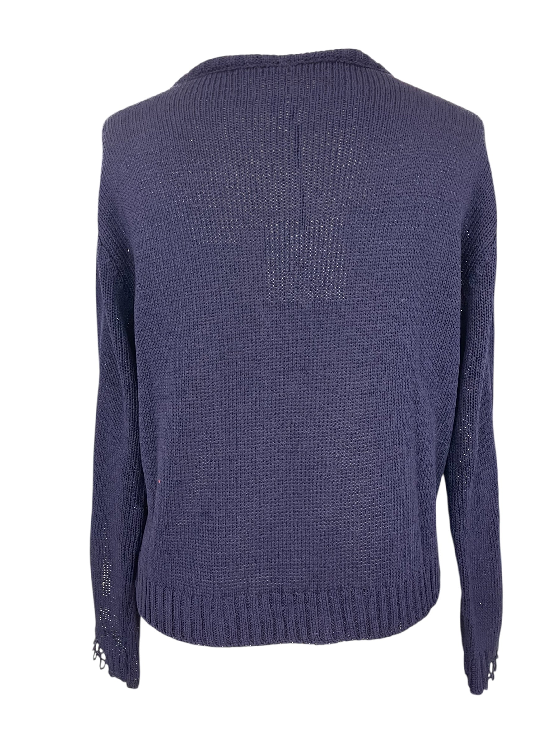 Maglia traforo manica tensione D90167