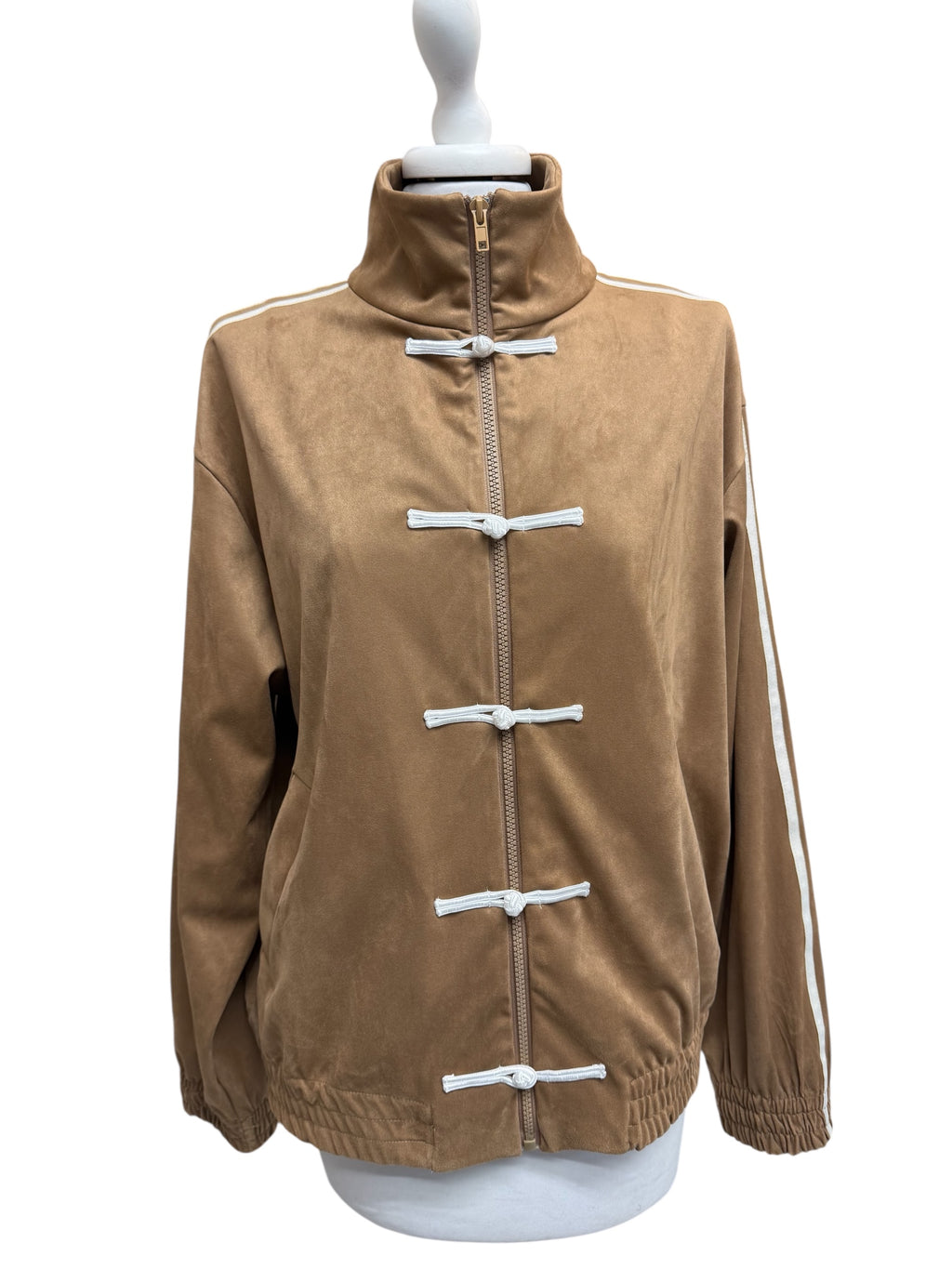 Giacca dainetto alamari