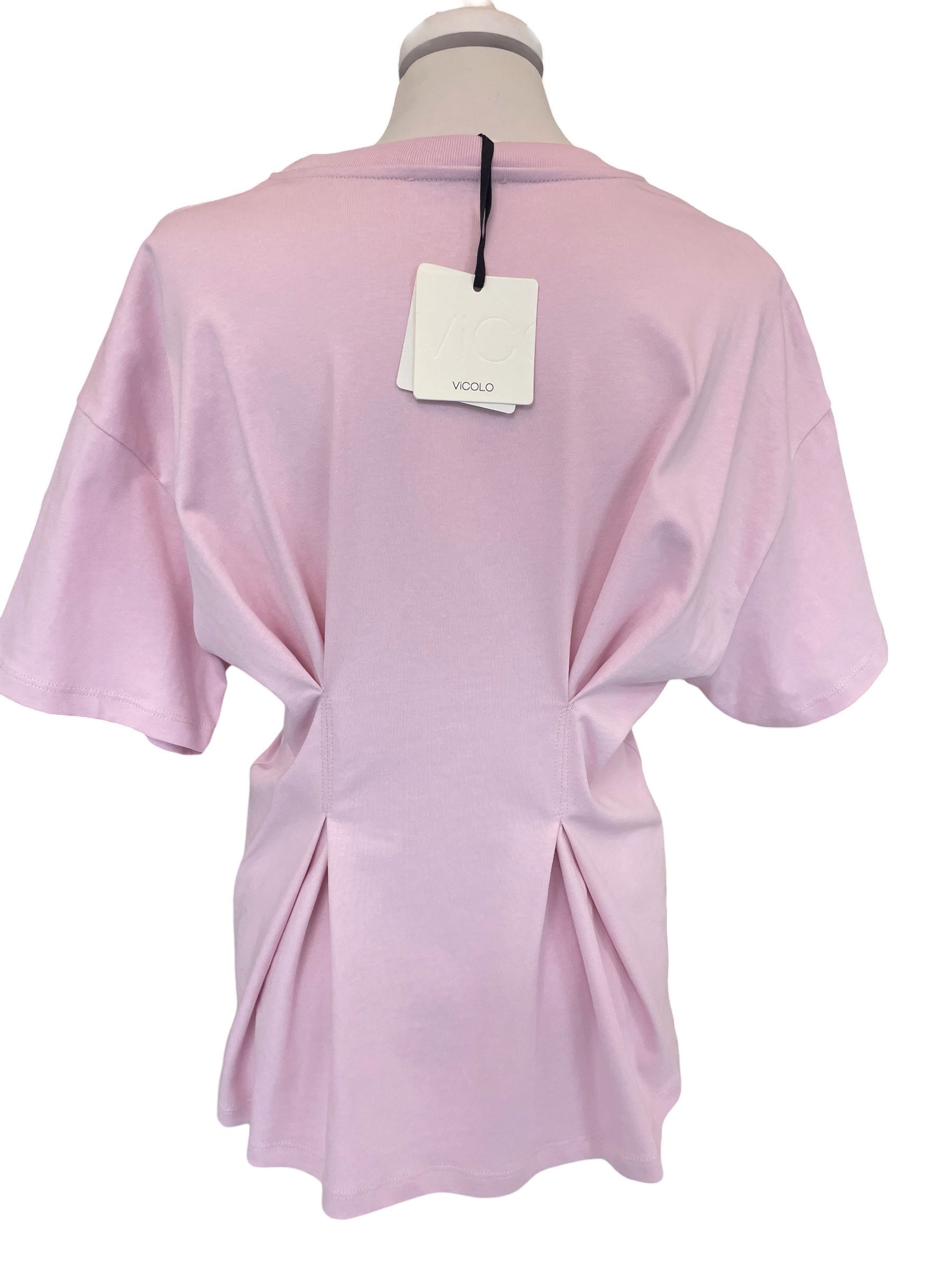 T-shirt con ripresa
