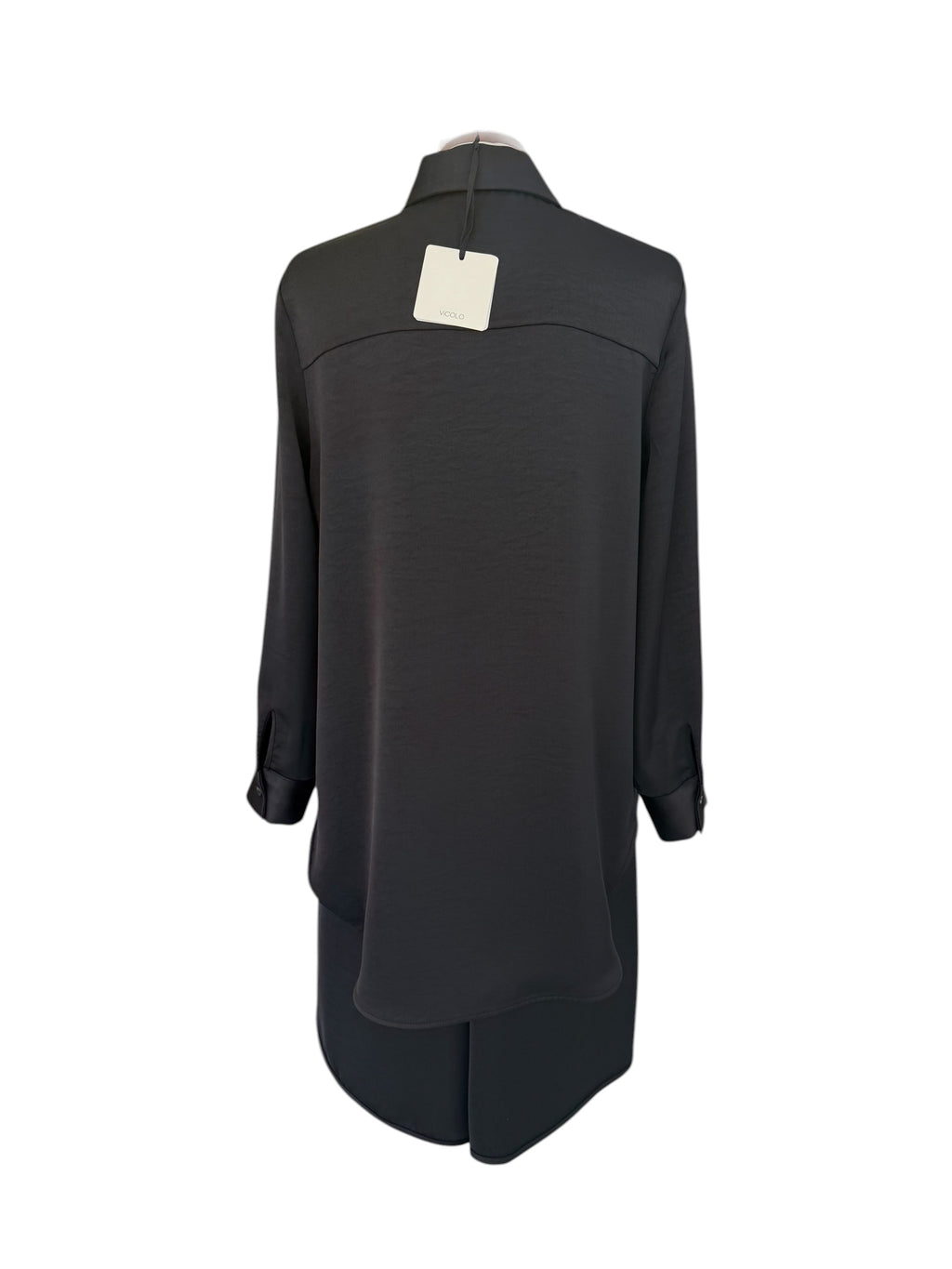 Coordinato satin camicia + bermuda