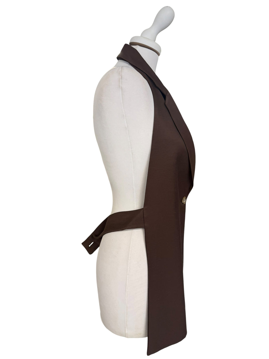Gilet aperto dietro