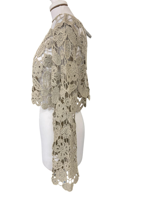 Maglia crochet D74856 tensione in taglia unica