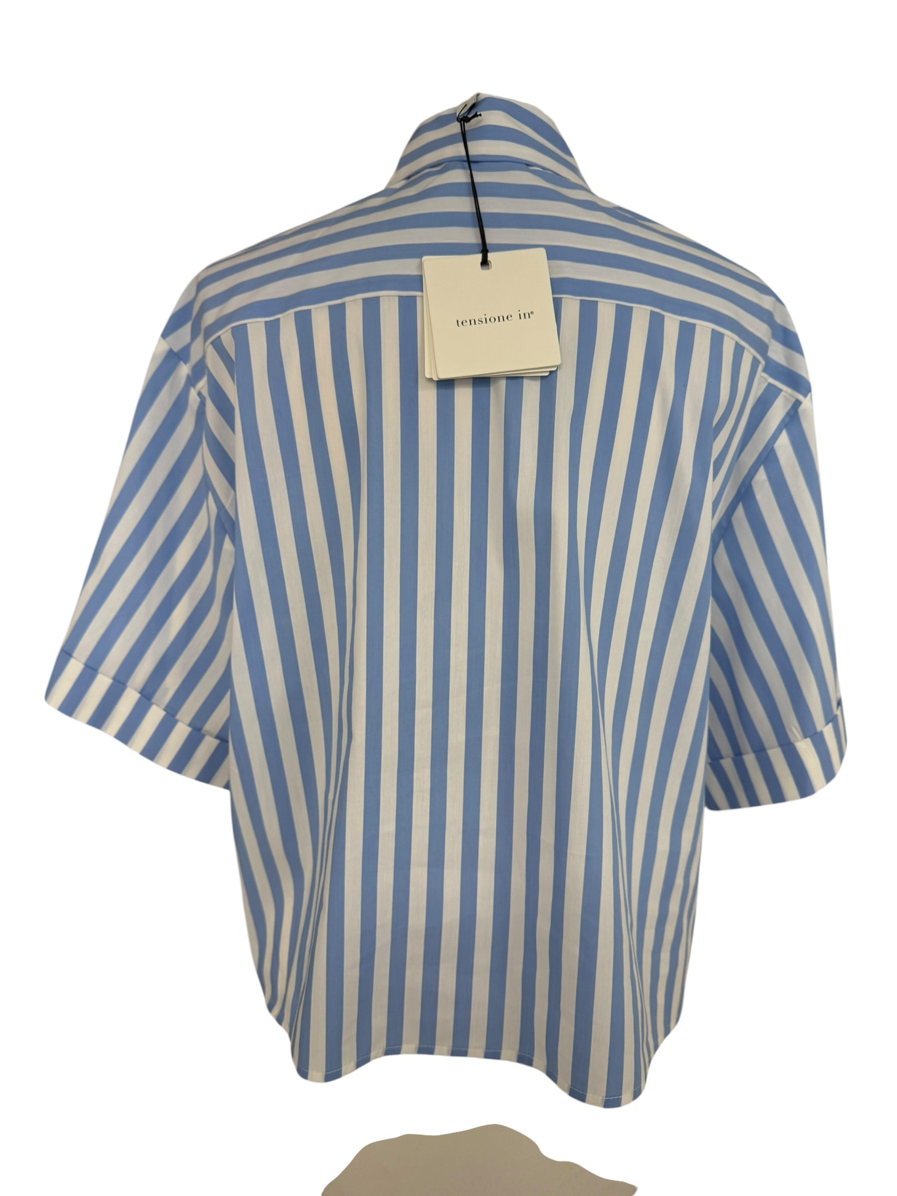 Camicia rigata 1/2 manica