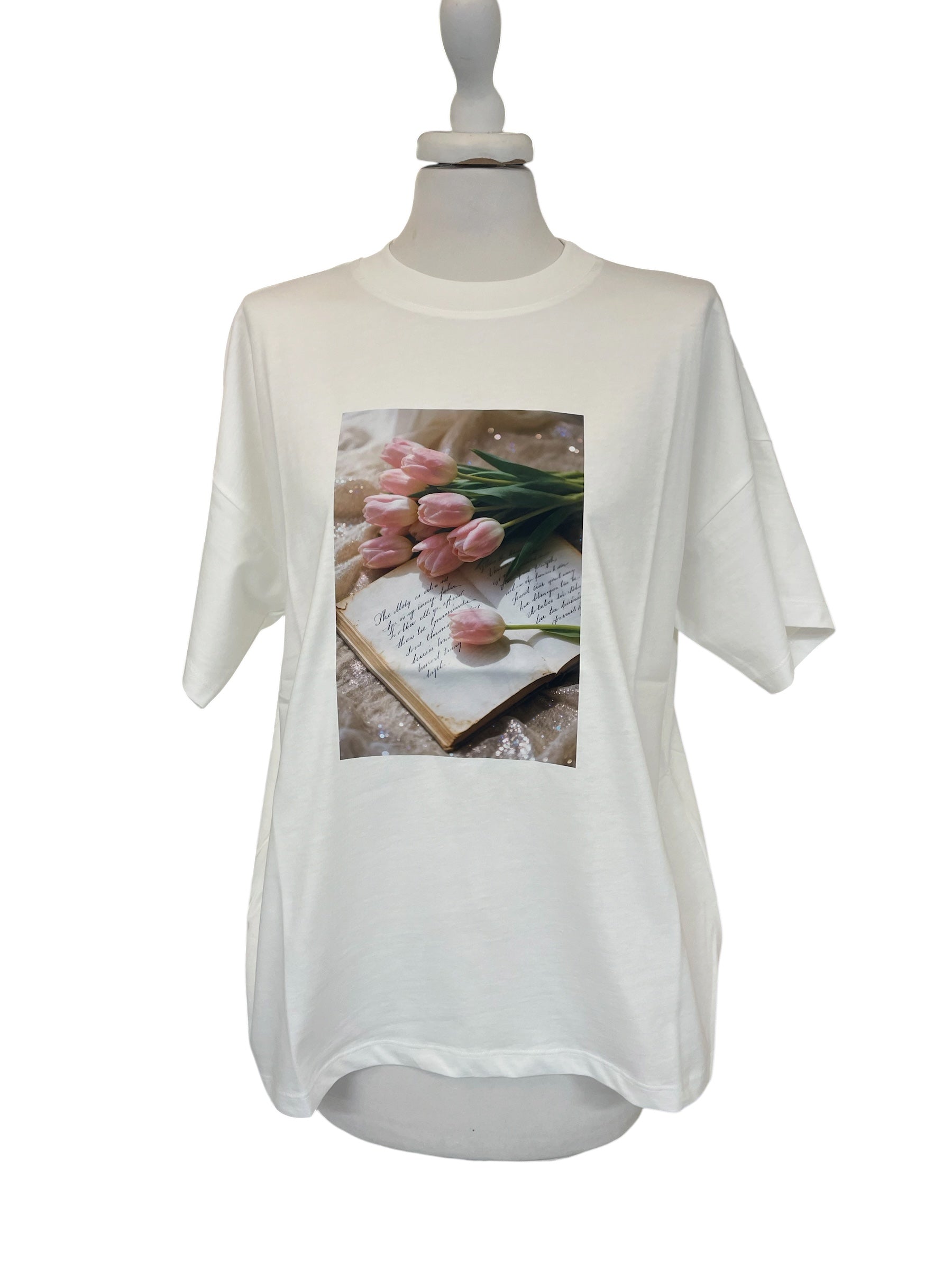 T-shirt over vicolo taglia unica unica variante