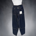Denim barrel western