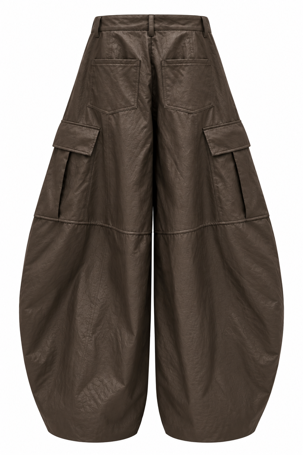 Pantalone moro in ecopelle