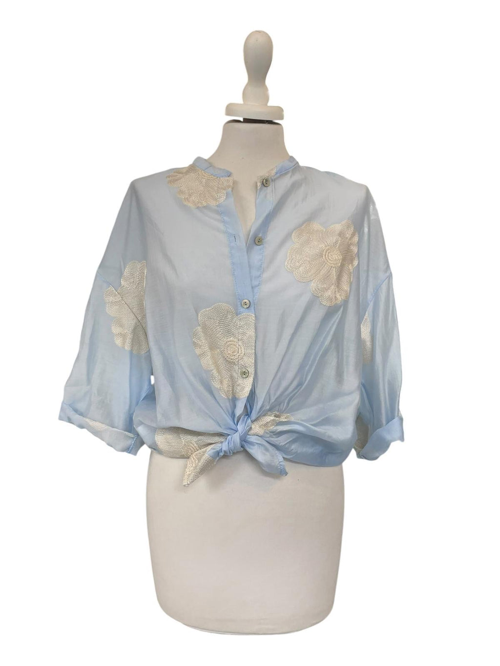 Camicia ricamo