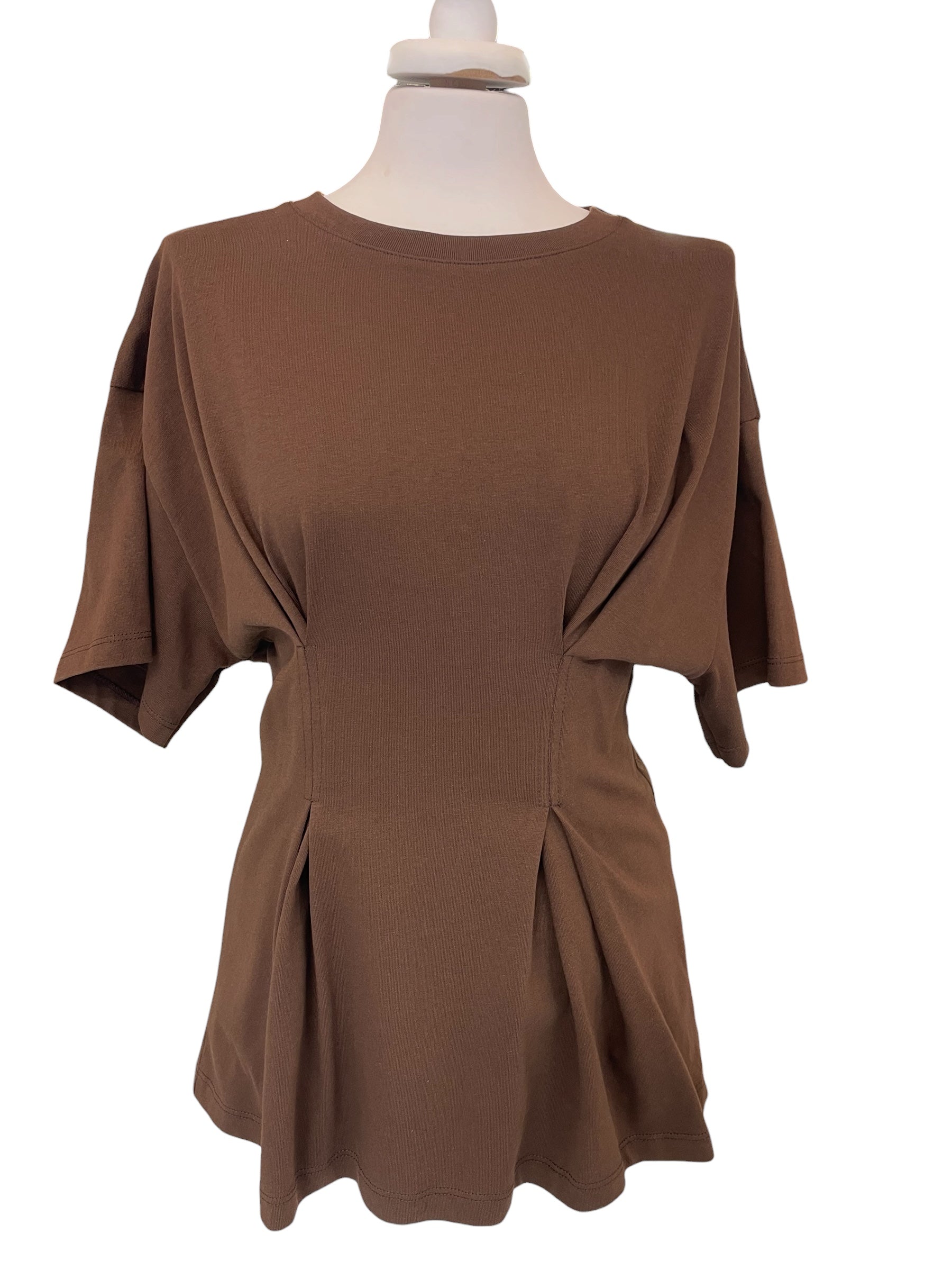 T-shirt con ripresa
