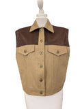 Gilet camel + inserto 38929 tensione in