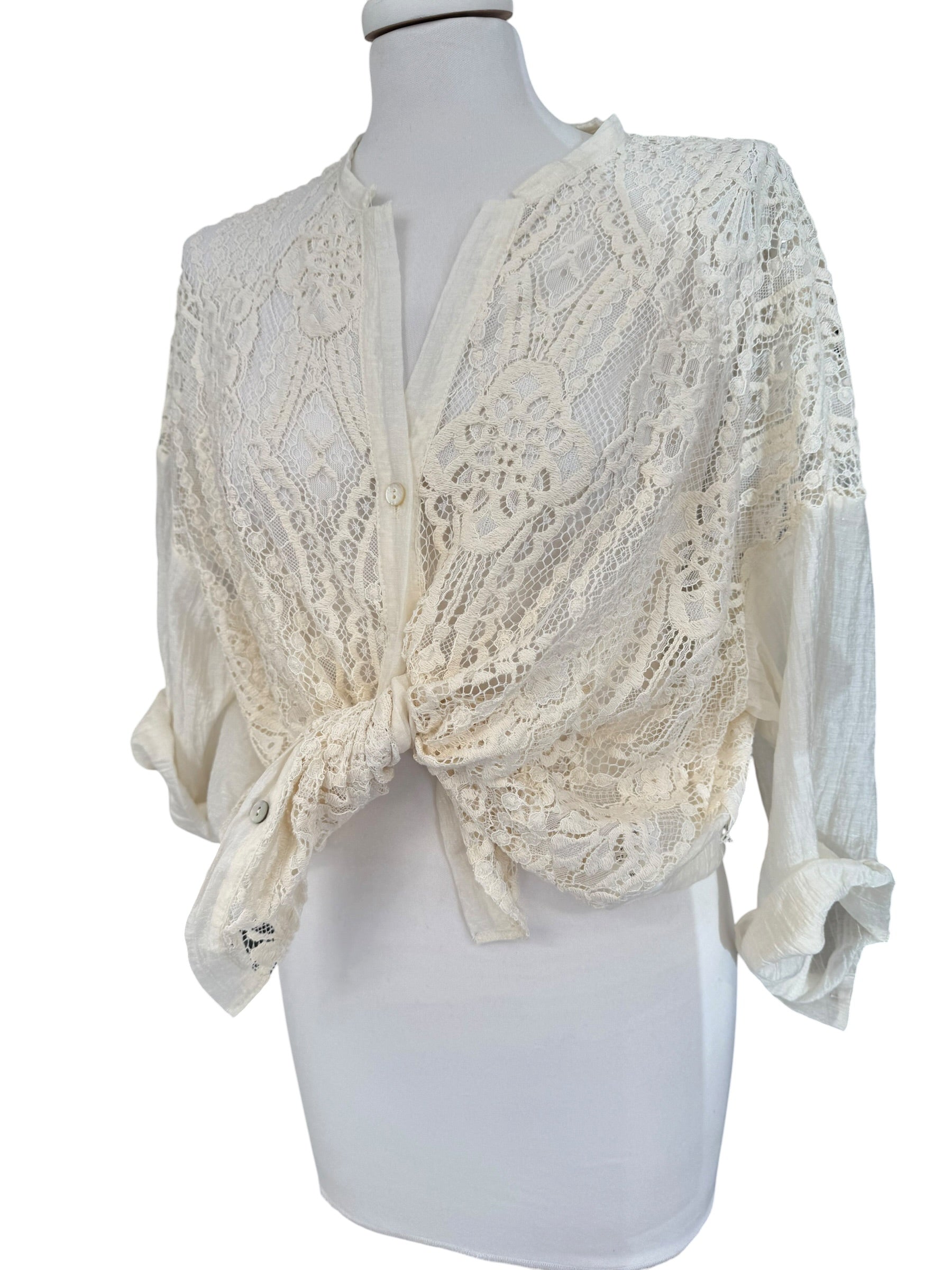 Camicia pizzo