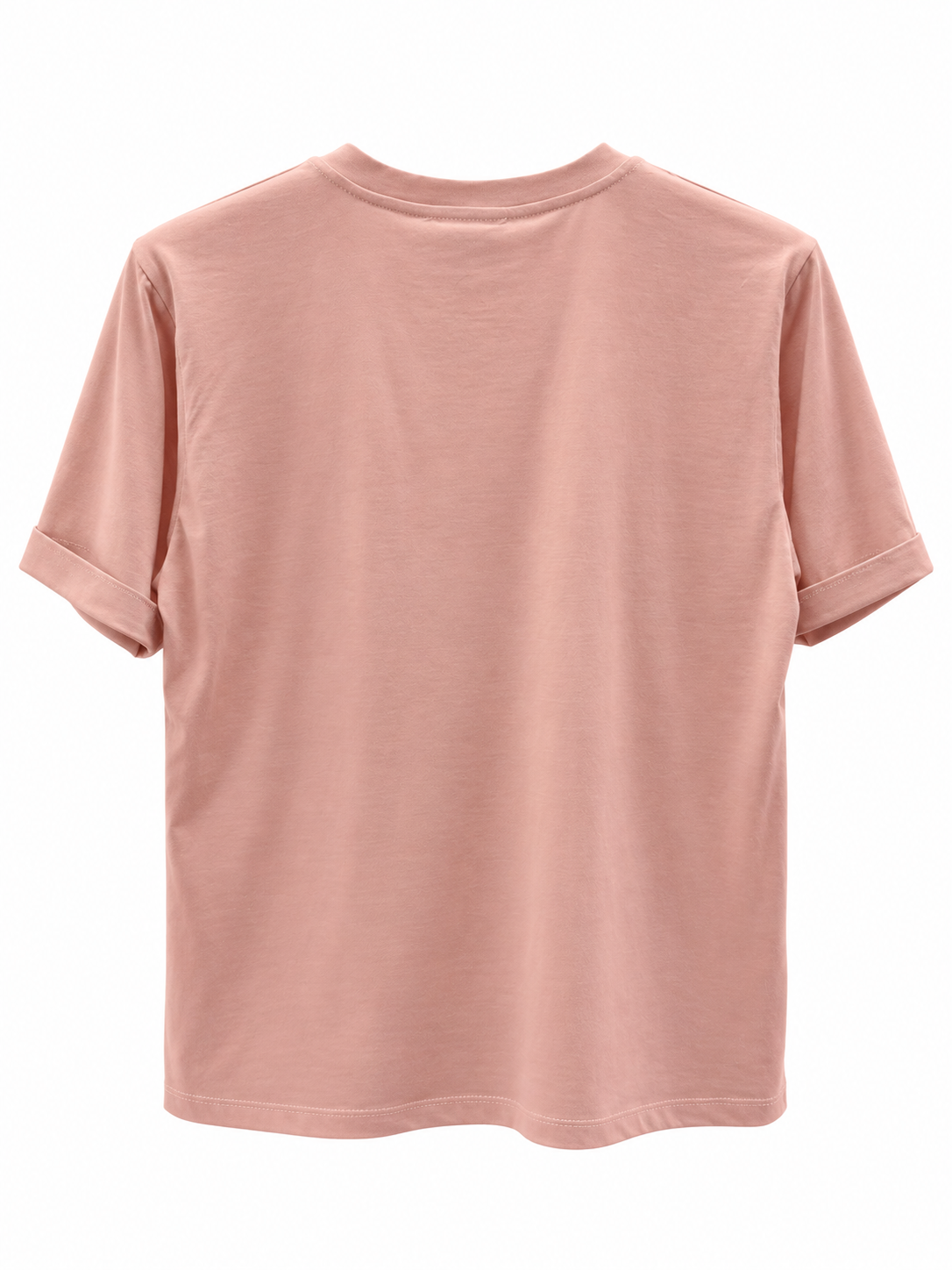 T-shirt con piuma nel taschino
